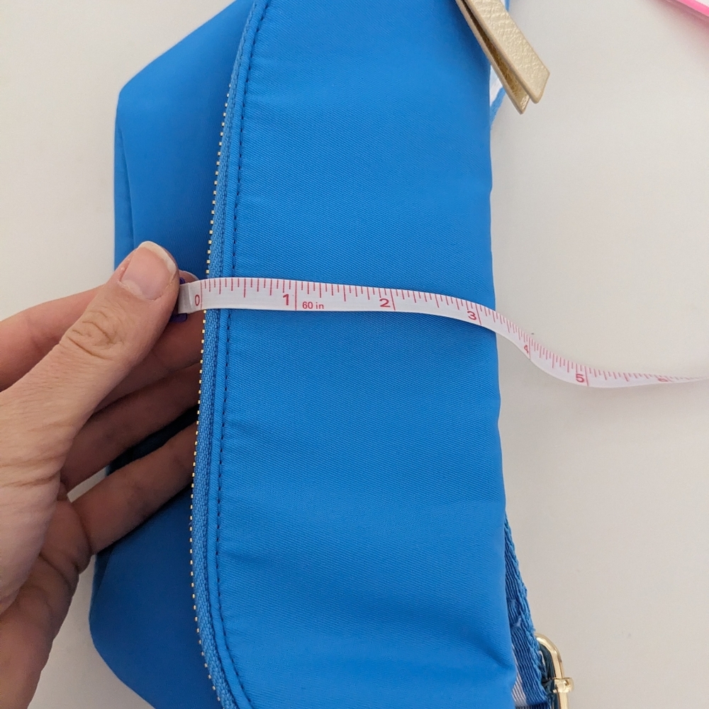 NWT! Lilly Pulitzer Torrey Belt Bag In Lunar Blue - Picture 12 of 14